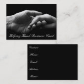 ハンドガイド ビジネスカード 黒白 (正面/裏面)