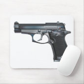 ハンドガン マウスパッド (マウス)