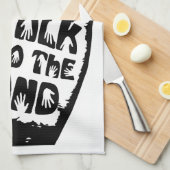 ハンドキッチンタオルと話す キッチンタオル (四つ折り)