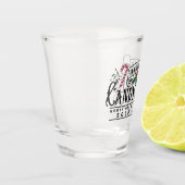 ハンドキャ転がンディーケーン ショットグラス (左)