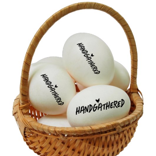 ハンドギャザリングキュートイラストレーションブラック文字 ラバースタンプ