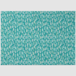 ハンドク絵を描リスマスツリーズアクアホワイトブルーティール（緑がかった色） 薄葉紙