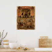 ハンドグラブドラマアクトVAUDEVILLEポスター ポスター (キッチン)