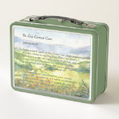 ハンドグ絵を描レーク冠クレーン メタルランチボックス (裏面)