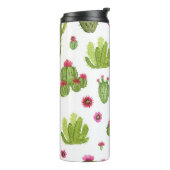 ハンドグ色彩の鮮やかロリーサボテンのパターン タンブラー (回転左)