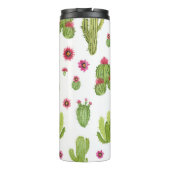 ハンドグ色彩の鮮やかロリーサボテンのパターン タンブラー (裏面)