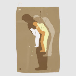 ハンドゴルフタ離れオルフ「スイング中」 ゴルフタオル