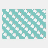 ハンドサおもしろいニタイトイレ紙とフェイスマスク ラッピングペーパーシート (正面2)