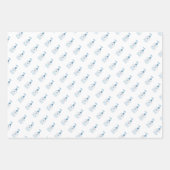 ハンドサおもしろいニタイトイレ紙とフェイスマスク ラッピングペーパーシート (正面)