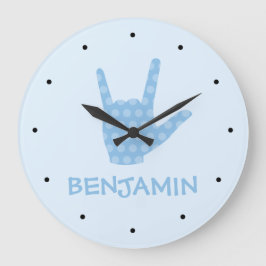 ハンドサイン ラブユー 男の子の名前 時計