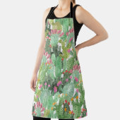 ハンドサク色彩の鮮やかス:デザートグリーン エプロン (インサイチュ)