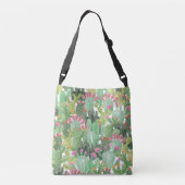 ハンドサク色彩の鮮やかス:デザートグリーン クロスボディバッグ (裏面)