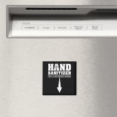 ハンドサニタイザおもしろい皮肉な大人のユーモア汚れJ マグネット (インサイチュ (食洗機))