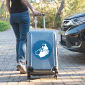 ハンドサニタイザーを使用 シール (スーツケースインサイチュ)