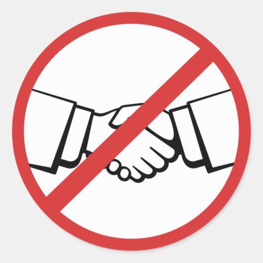 ハンドシェイクなし ラウンドシール (正面)