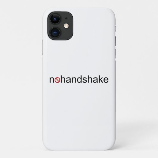 ハンドシェイクなし Case-Mate iPhoneケース (裏面)