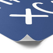 ハンドシェイクのキャンセル ポスター (角)