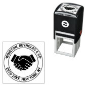 ハンドシェイクビジネスプロフェッショナル名見積日事業所 セルフインキングスタンプ (インサイチュ)