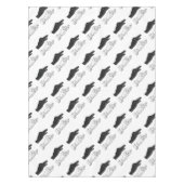 ハンドシルエットアヒル テーブルクロス (正面)