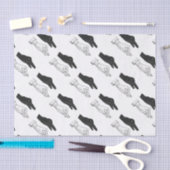 ハンドシルエットアヒル 薄葉紙 (クラフト)