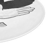 ハンドシルエットイーグル カッティングボード (角)