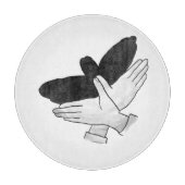 ハンドシルエットイーグル カッティングボード (正面)