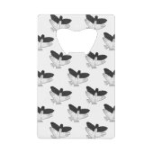 ハンドシルエットイーグル クレジットカード栓抜き (正面)