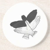 ハンドシルエットイーグル コースター (正面)