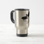 ハンドシルエットイーグル トラベルマグ (正面左)