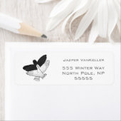 ハンドシルエットイーグル ラベル (インサイチュ)