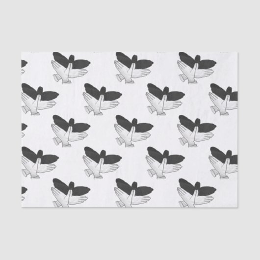 ハンドシルエットイーグル 薄葉紙 (正面)