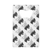 ハンドシルエットウサギ クレジットカード栓抜き (正面)