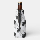 ハンドシルエットウサギ ボトルクーラー (ボトル裏面)