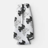 ハンドシルエットウサギ ボトルクーラー (裏面)