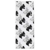 ハンドシルエットウサギ ワインギフトバッグ (裏面)