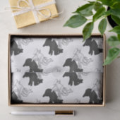 ハンドシルエットウサギ 薄葉紙 (ギフト)