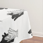ハンドシルエットウルフ テーブルクロス (インサイチュ)