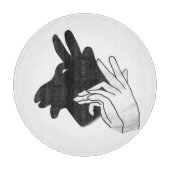 ハンドシルエットビリーヤギ カッティングボード (正面)