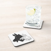 ハンドシルエットビリーヤギ コースター (右側)