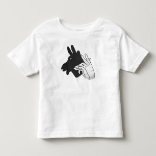 ハンドシルエットビリーヤギ トドラーTシャツ