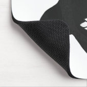 ハンドシルエットビリーヤギ マウスパッド (コーナー)