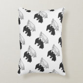 ハンドシルエットベアーカブ アクセントクッション (正面(垂直))