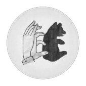 ハンドシルエットベアーカブ カッティングボード (正面)