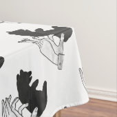ハンドシルエットベアーカブ テーブルクロス (インサイチュ)