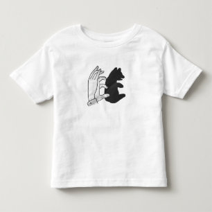 ハンドシルエットベアーカブ トドラーTシャツ