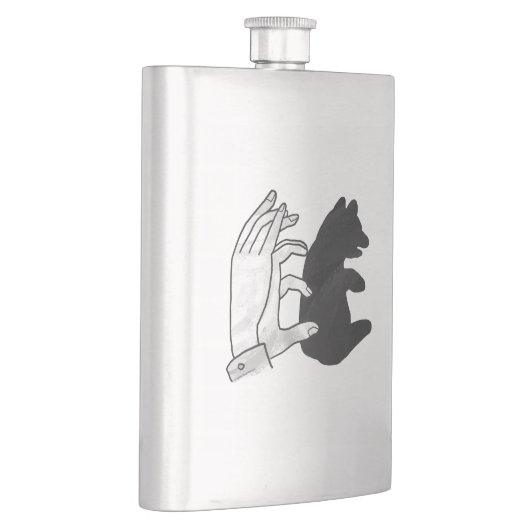 ハンドシルエットベアーカブ フラスク (右)