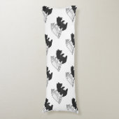 ハンドシルエットベアーカブ ボディピロー (正面縦)