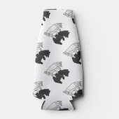 ハンドシルエットベアーカブ ボトルクーラー (正面)