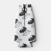 ハンドシルエットベアーカブ ボトルクーラー (裏面)