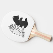 ハンドシルエットベアーカブ 卓球ラケット (横)
